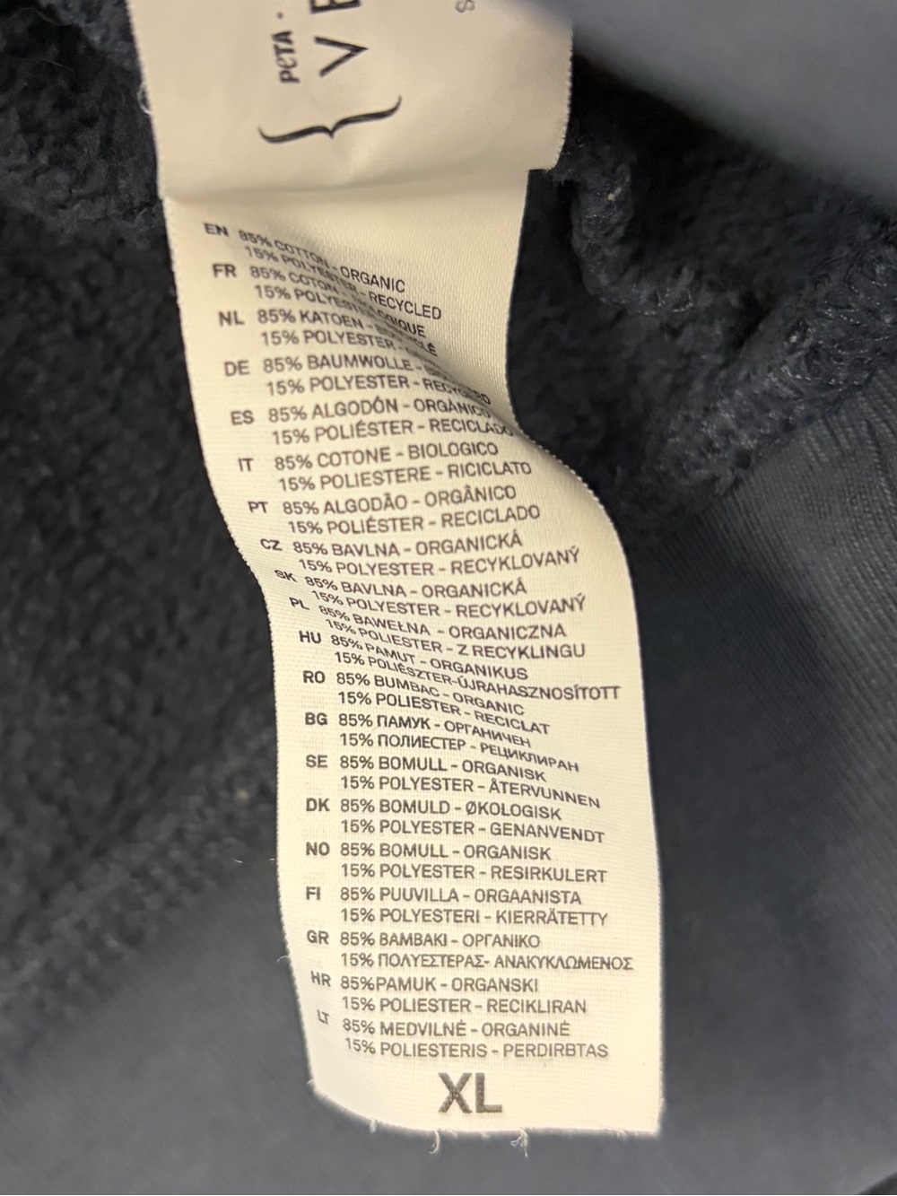 Eden Ashram Peace, Love, Unity, Faith, Joy & Hope Iconic Sweatshirt Size XL - Picture 5 of 6